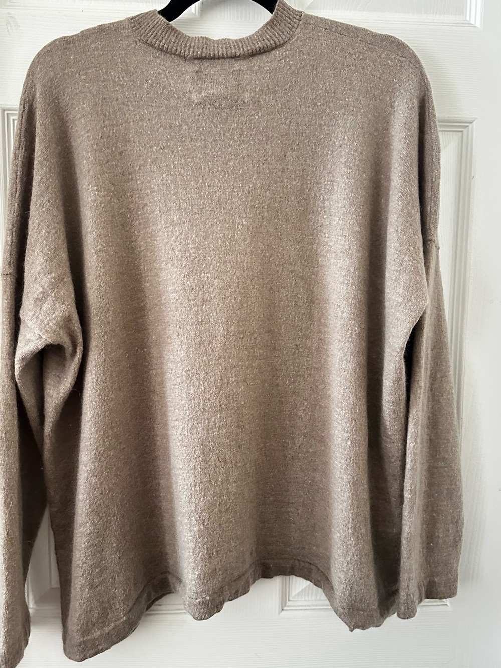 Lauren Manoogian Cream Crewneck Sweater